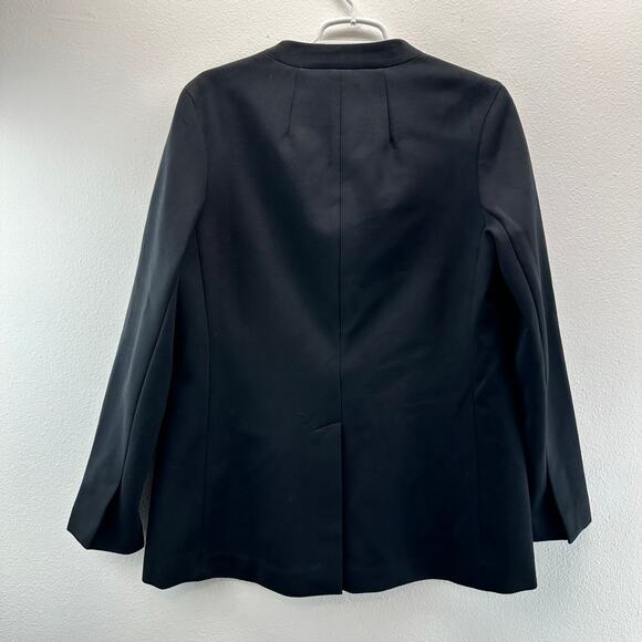 Spanx Perfect Collarless Blazer Black Small Business - Picture 3 of 11